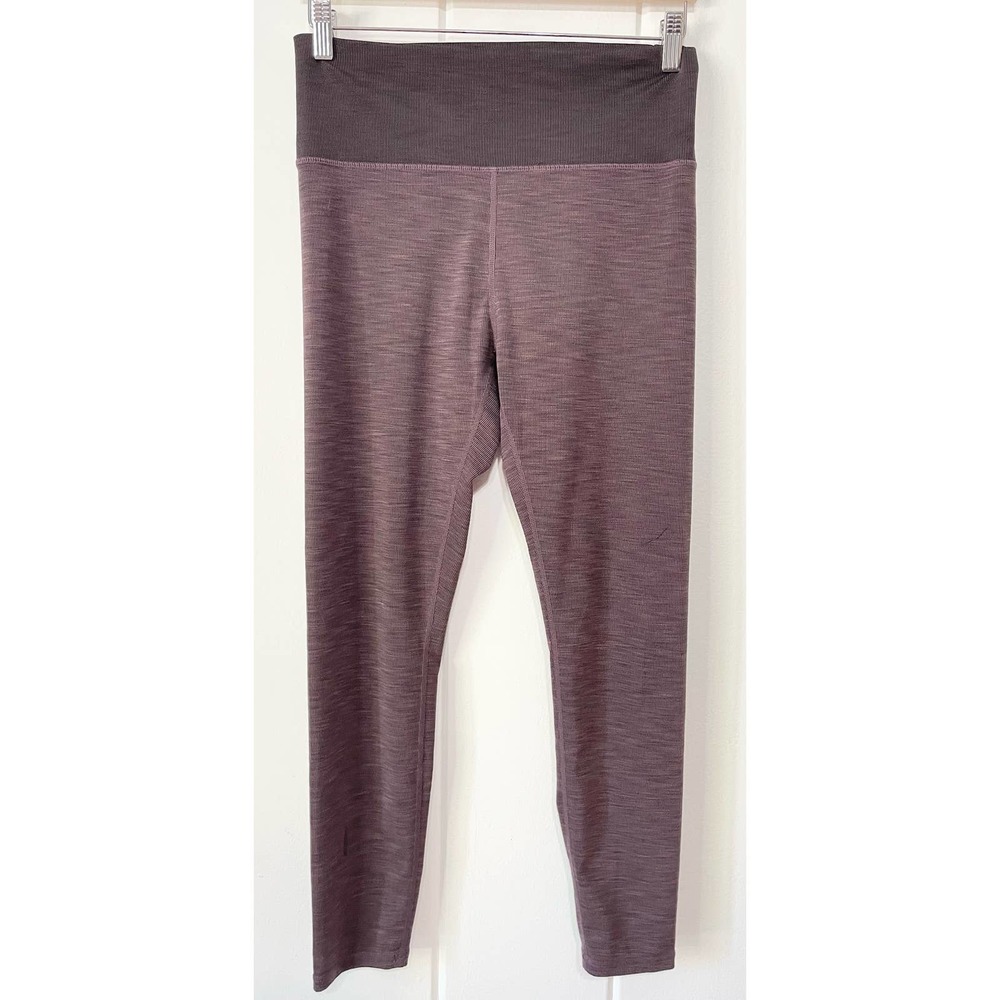 Vuori Lux Rib Studio Leggings Purple Size L